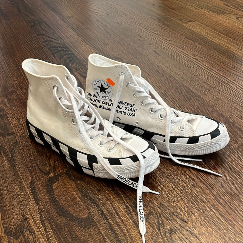 Authentic Off-White Converse